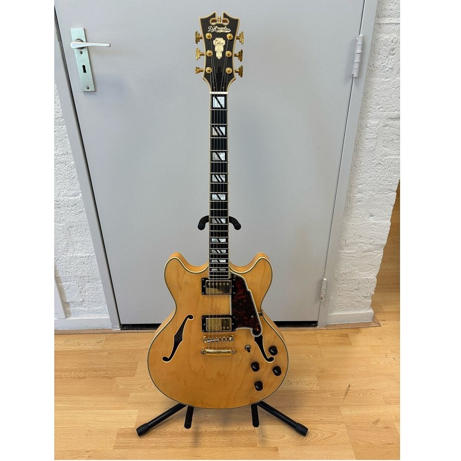 D'Angelico Deluxe DC - Occasion, Overige merken, Semi-solid body, Gebruikt, Ophalen of Verzenden