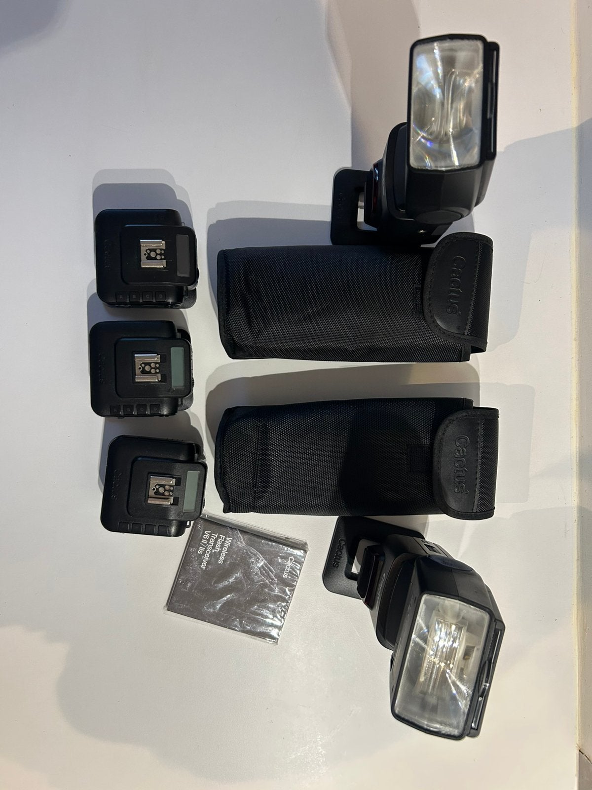 Cactus RF60 met 3 trancievers in NIEUWSTAAT, Ophalen of Verzenden, Zo goed als nieuw, Overige merken
