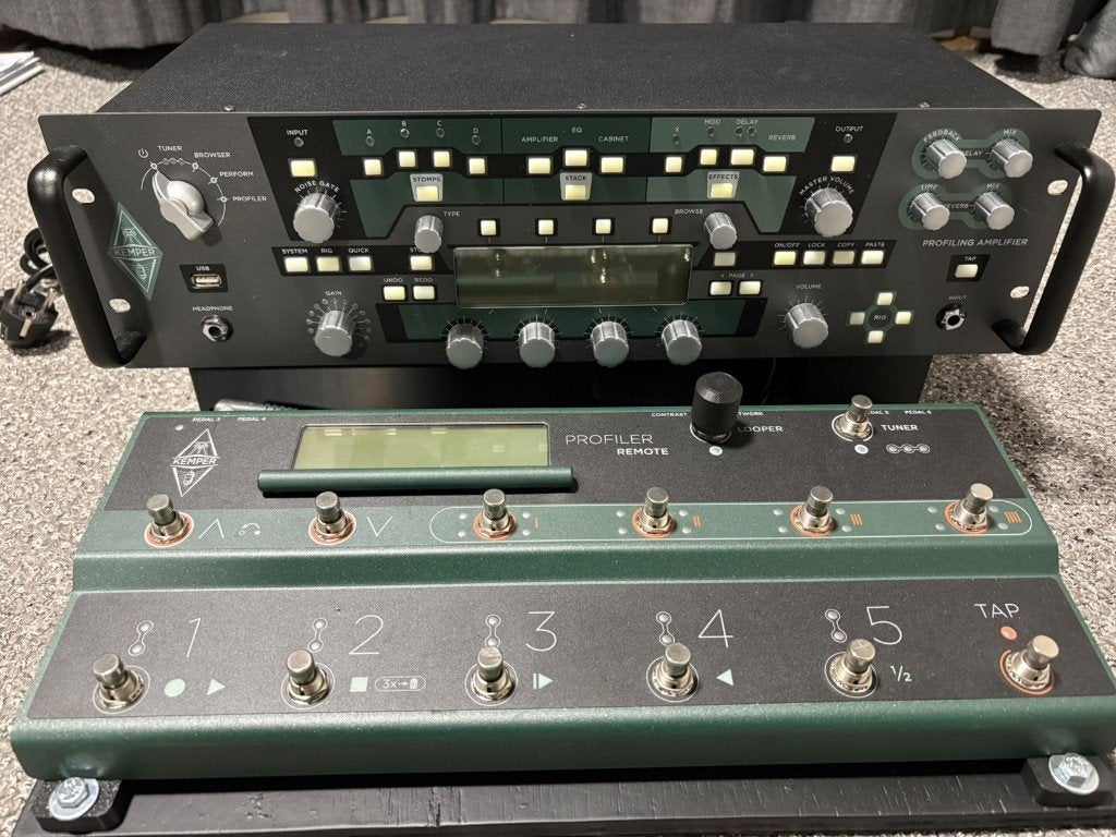 Te koop: Kemper Profiler Rack + Remote, Ophalen, Zo goed als nieuw, Overige typen