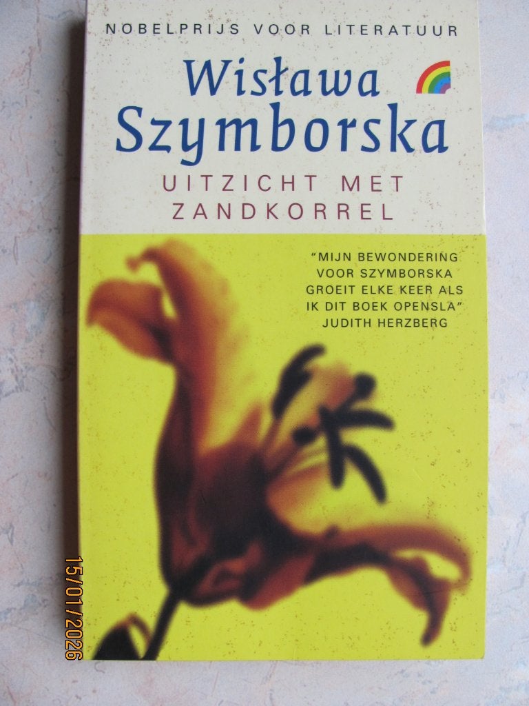 Nieuw SZYMBORSKA gedichtenbundel UITZICHT MET ZANDKORREL 378, Boeken, Ophalen of Verzenden, Nieuw, Wislawa Szymborska