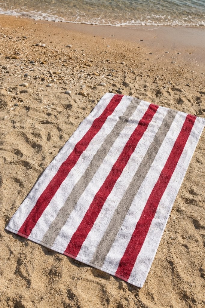 Partij gestreepte cabana handdoeken 70x150cm, Huis en Inrichting, NHP International, Handdoek, Ophalen of Verzenden, Info@nhp-international.com