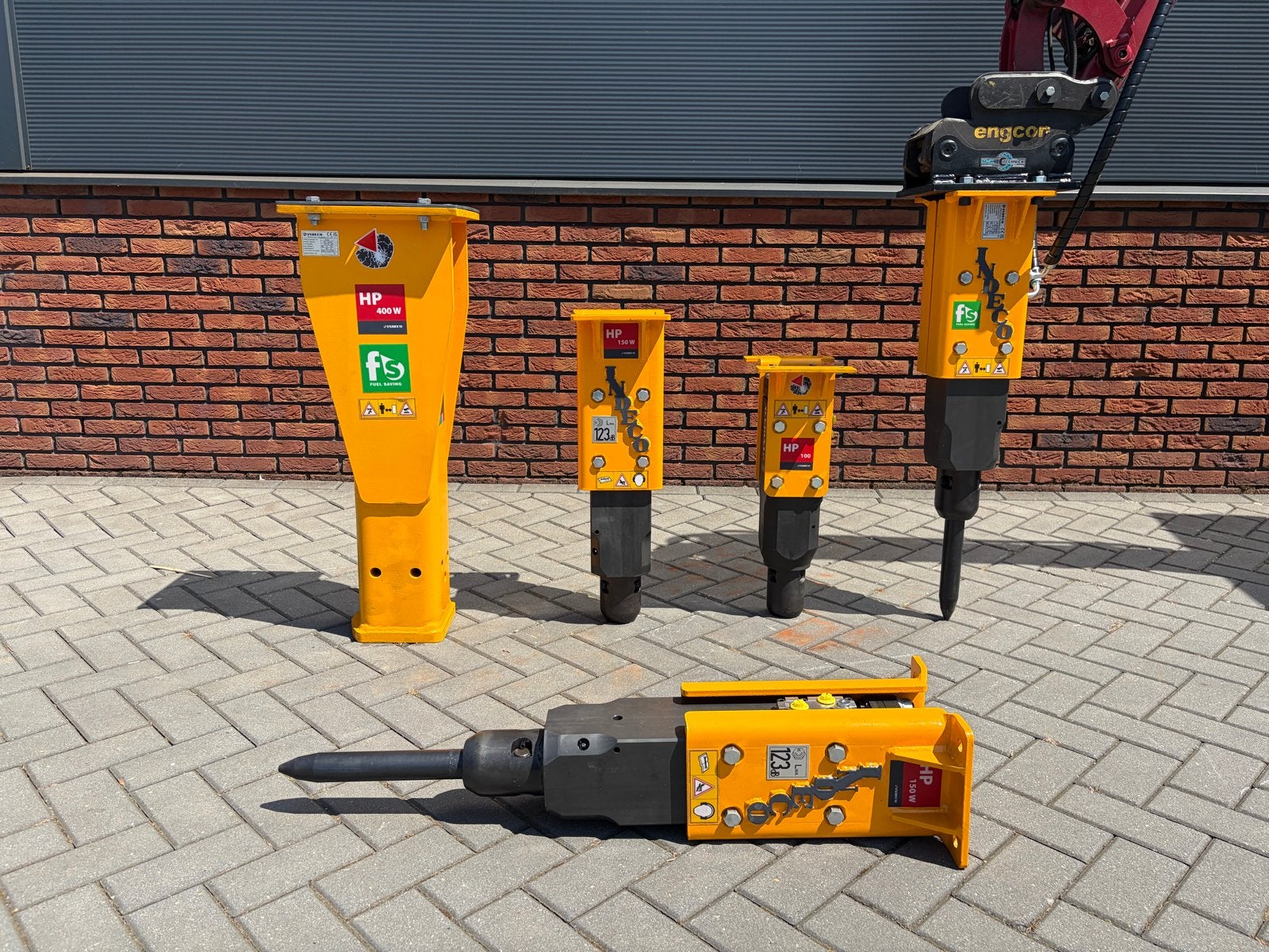Indeco hydraulische sloophamer, Zakelijke goederen, Machines en Bouw | Onderdelen, Ophalen