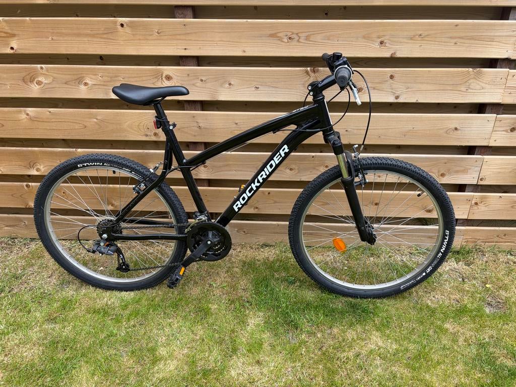 Rockrider Mountainbike, Fietsen en Brommers, Fietsen | Mountainbikes en ATB, Gebruikt, Hardtail, Velgrem, 45 tot 49 cm