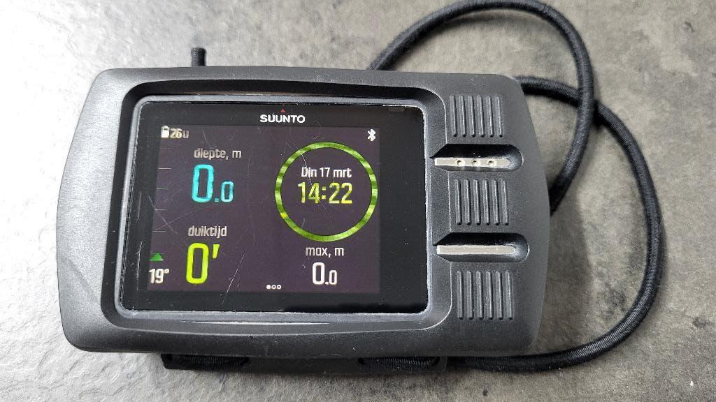 Suunto EON Steel Black duikcomputer, Ophalen of Verzenden, Gebruikt, Duikcomputer