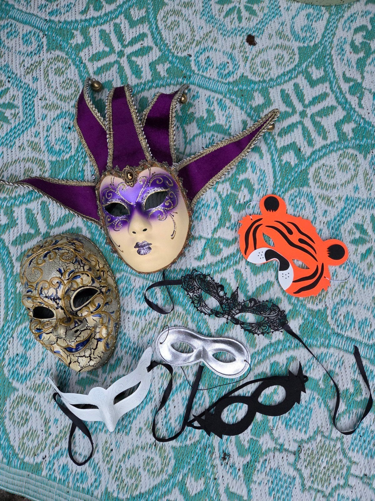Maskers, verkleden, gemaskerd bal, Ophalen of Verzenden, Zo goed als nieuw, Fantasie
