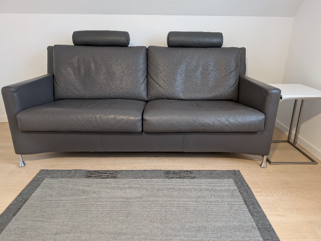Leolux Paian 3-zits bank/zetel (194cm) | Senso Leder, Huis en Inrichting, Ophalen, Gebruikt, 150 tot 200 cm, Driepersoons