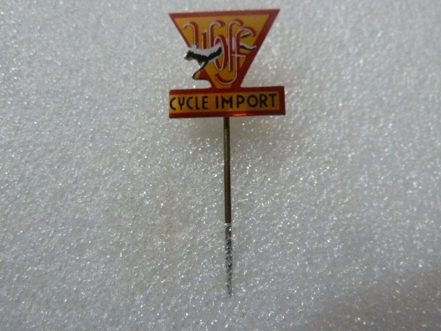 Vintage Cycle Import Reversspeldje, Ophalen of Verzenden, Zo goed als nieuw, Transport, Speldje of Pin