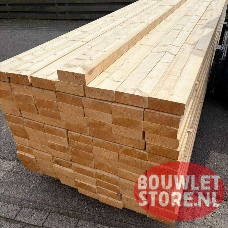 Vuren balken baddinghout | vurenhout balk | batting 63x160mm, Doe-het-zelf en Verbouw, Hout en Planken, Nieuw, Ophalen of Verzenden