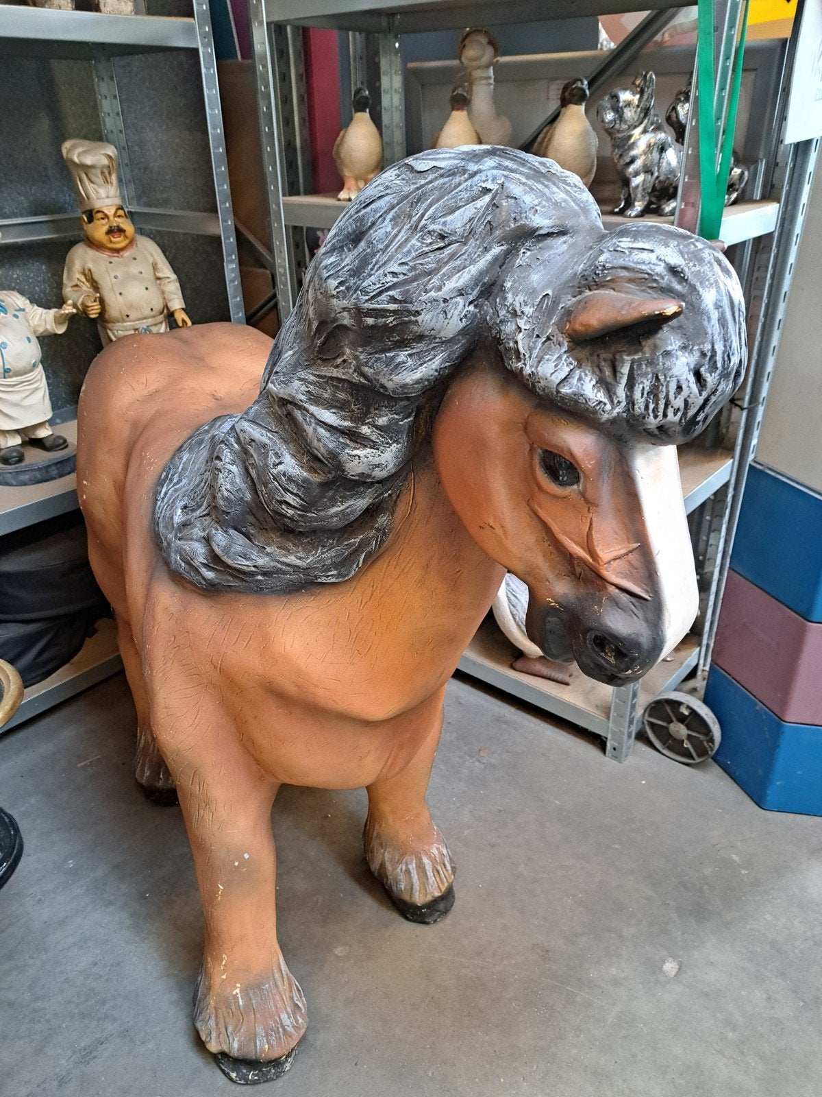 Decoratie beeld Pony, Ophalen, Nieuw
