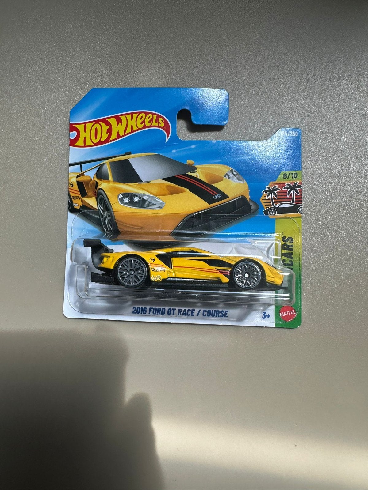 Hot Wheels 2016 Ford GT Race/Course – Nieuw in verpakking., Verzenden, Nieuw, Auto