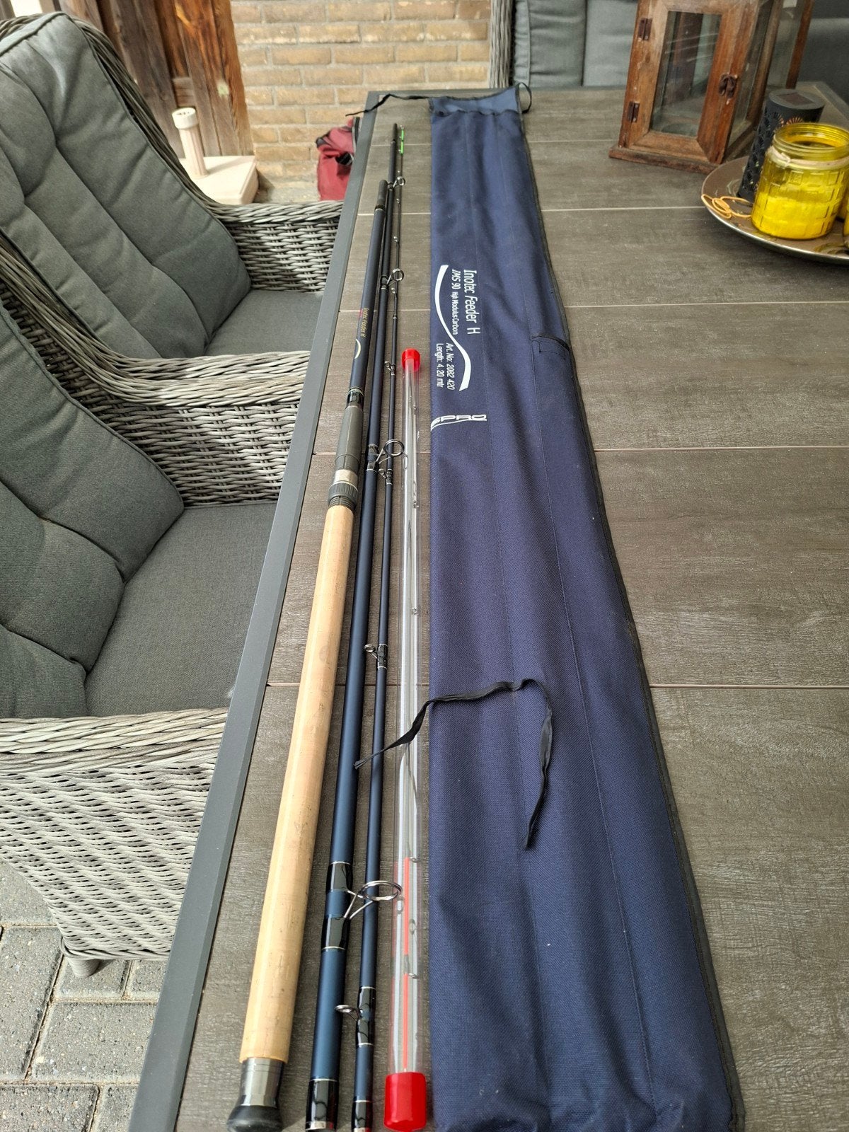Inotec Feeder H IMS 90 High Modulus Carbon Hengel 4.20m ook, Ophalen