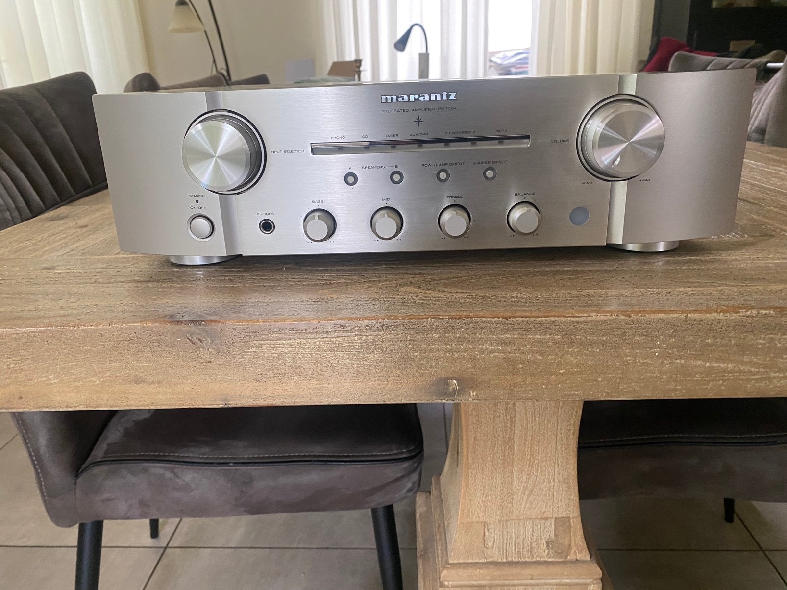 Marantz PM7004 high end stereo versterker met phono, Marantz, Gebruikt, Ophalen of Verzenden, 60 tot 120 watt