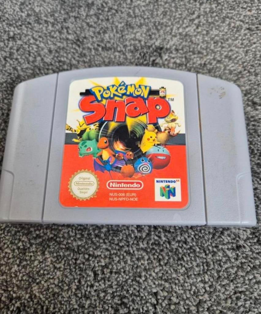 Pokémon Snap N64 - Klassiek Nintendo 64 Spel, Spelcomputers en Games, Games | Nintendo 64, Gebruikt, Overige genres, 1 speler