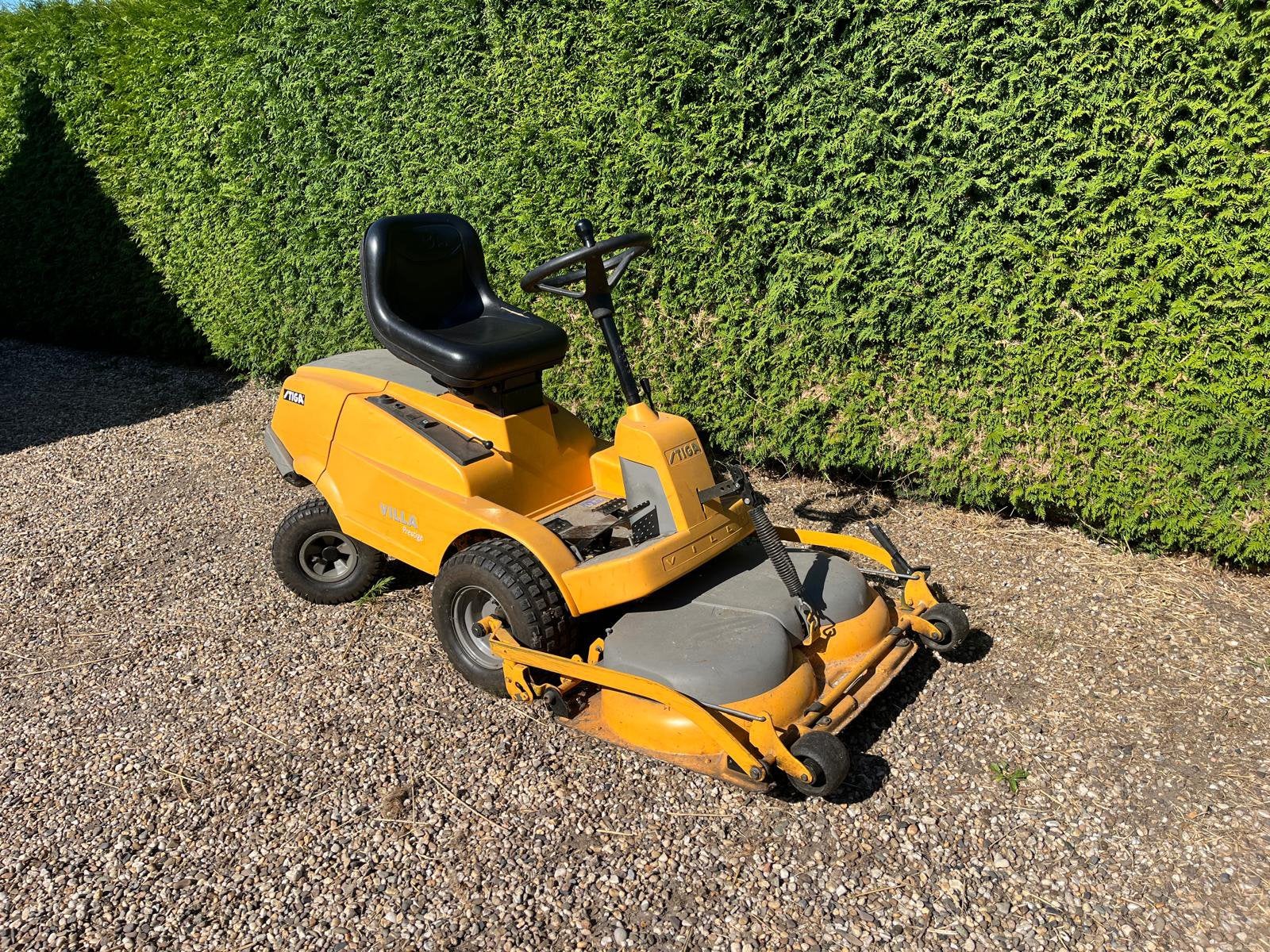 Stiga Villa Prestige, frontmaaier, Ophalen, Gebruikt, Mulchfunctie, 90 tot 120 cm