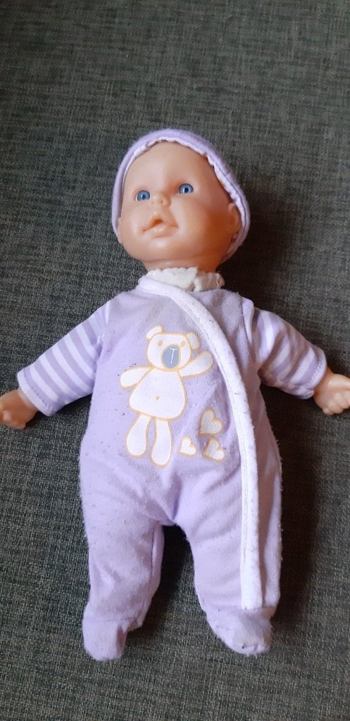 Kleine pop (lengte 27 cm), Ophalen of Verzenden, Gebruikt, Babypop