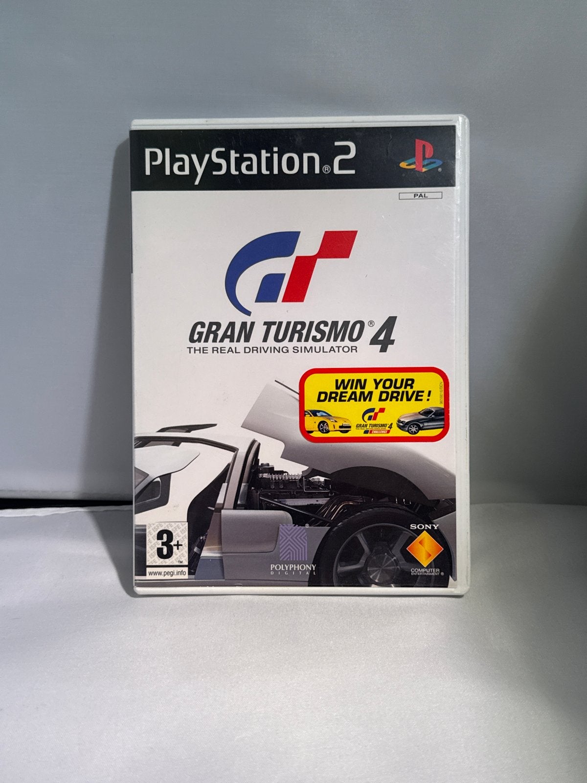 Gran Turismo 4 - PlayStation 2, Spelcomputers en Games, Gebruikt, 1 speler, Racen en Vliegen, Eén computer