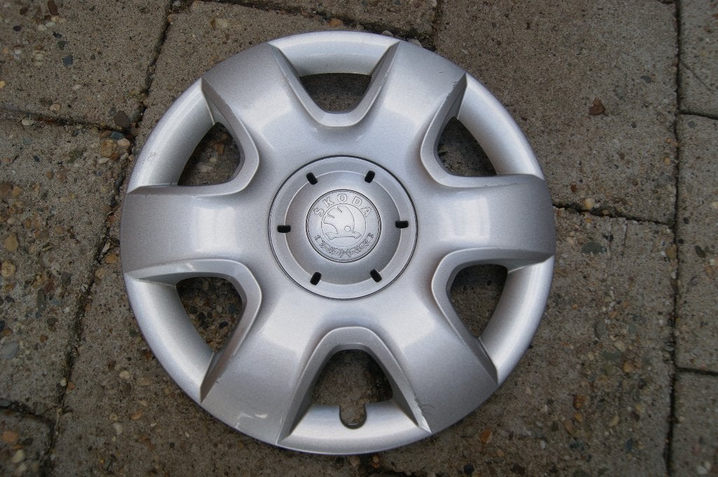 1 losse originele wieldop Skoda Roomster 15 inch, Ophalen of Verzenden, Gebruikt