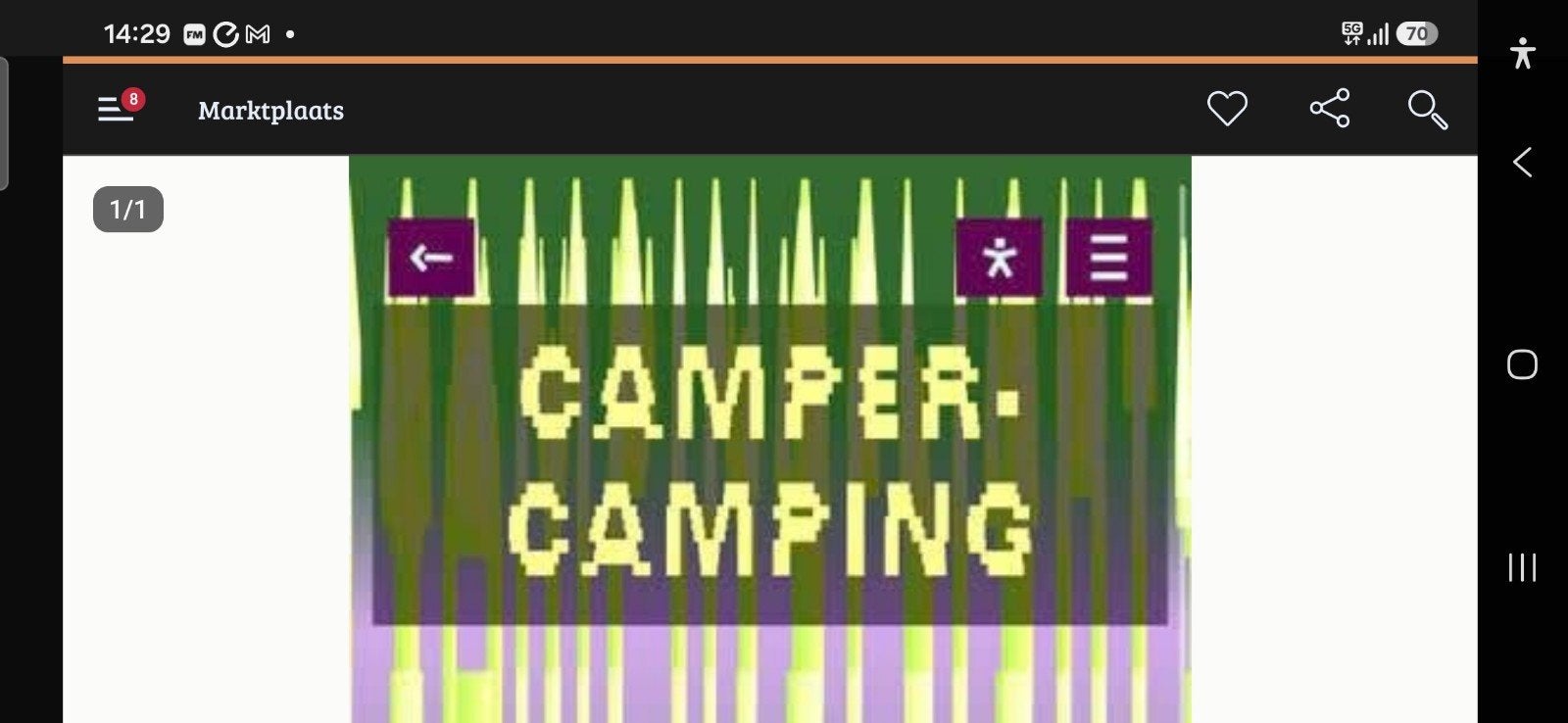 Gezocht: Campercamping parkeerticket voor de auto, Tickets en Kaartjes, Evenementen en Festivals, Eén persoon