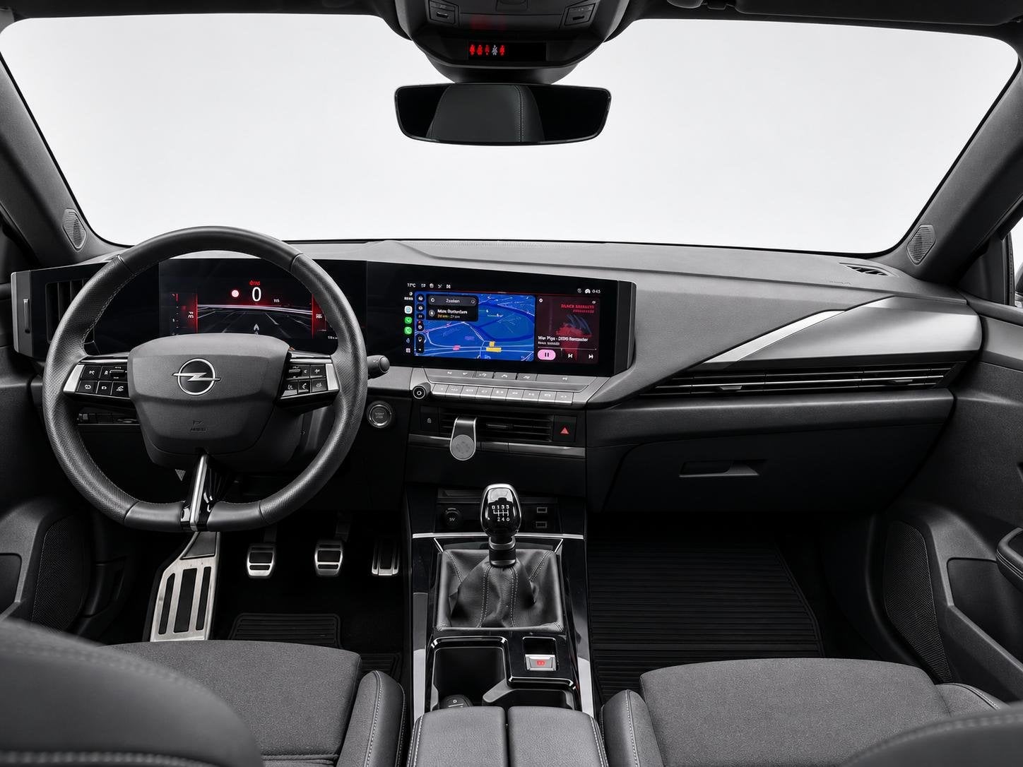 Opel Astra 1.2 GS|Panoramadak| Carplay|CruiseControl|360"Cam, Auto's, Voorwielaandrijving, Stof, 1199 cc, Met garantie (alle)