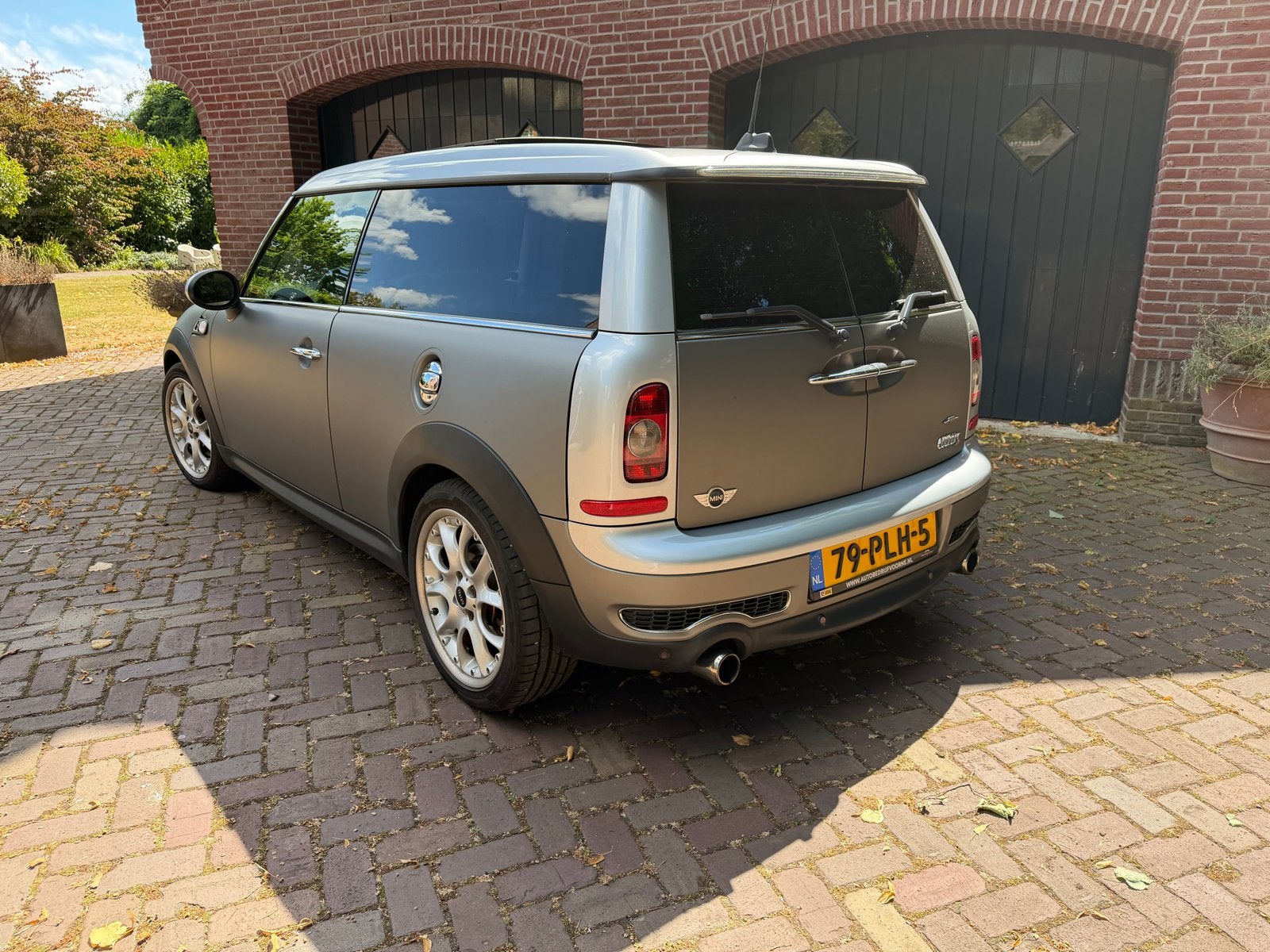 Mini Cooper S Clubman 2007 perfecte staat, Voorwielaandrijving, 4 cilinders, 4 stoelen, Leder