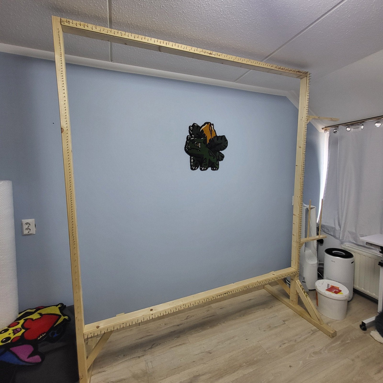 Tufting frame groot formaat 190cm x 185cm, Ophalen