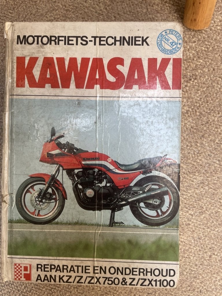 werkplaatshandboek KAWASAKI KZ-ZX-Z750 en Z-ZX1100; 9,95 €, Ophalen of Verzenden, Kawasaki