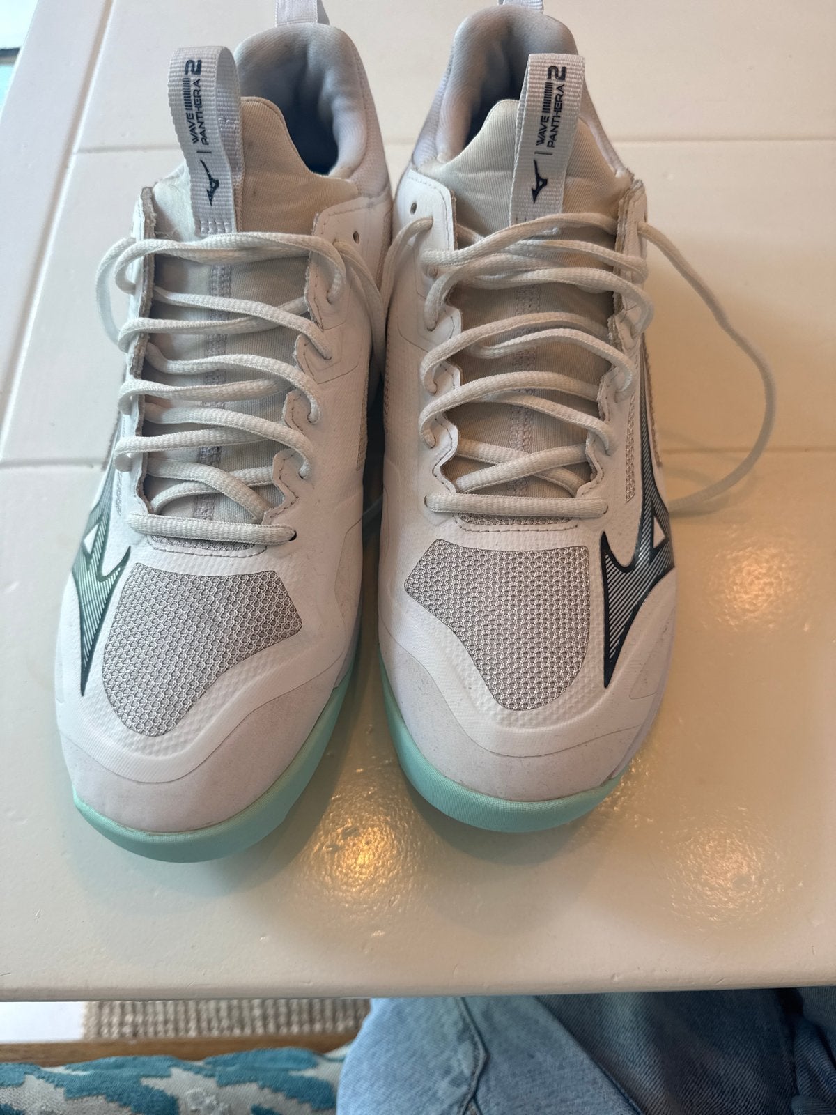 Foto 4 van Mizuno Pantera 2 sportschoenen maat 42 zo goed als nieuw