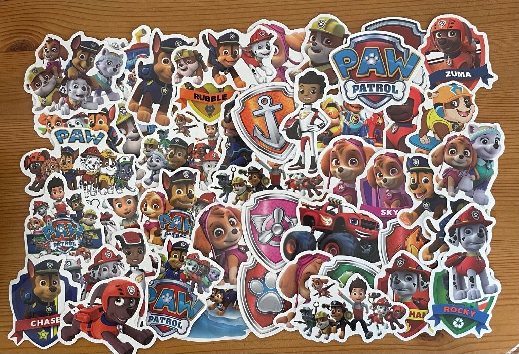 Paw patrol stickers, Verzenden, Nieuw, Meerdere stickers