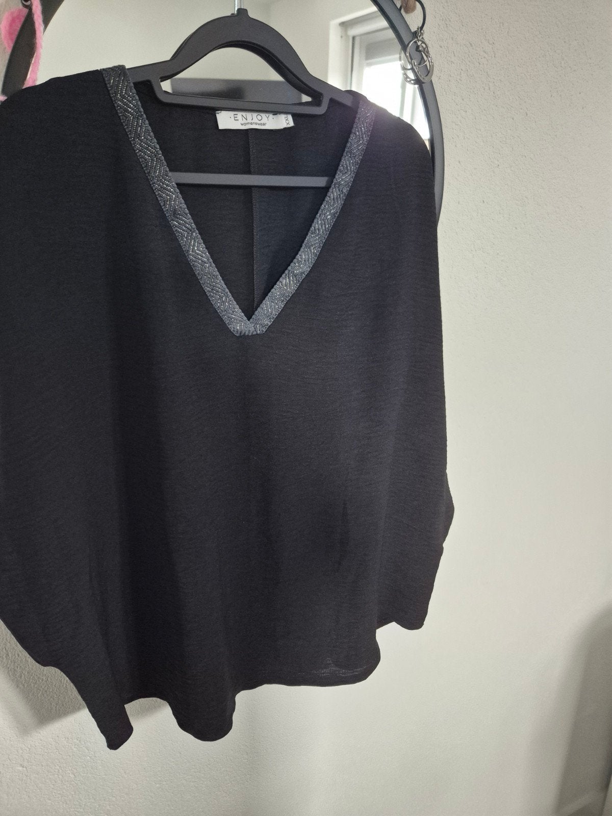 Shirt enjoy xxl, Ophalen of Verzenden, Zo goed als nieuw, Maat 46/48 (XL) of groter, Korte mouw