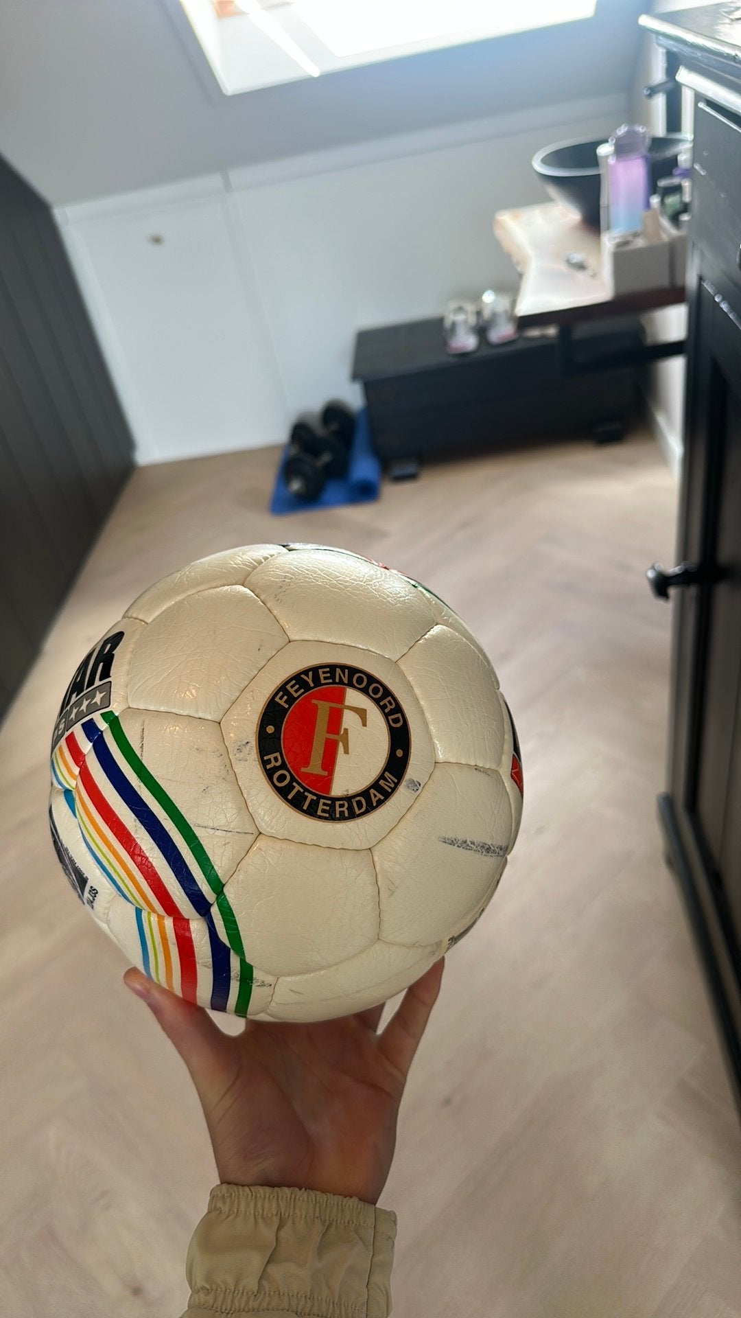 Feyenoord eredivisie bal 2007, Ophalen of Verzenden, Zo goed als nieuw