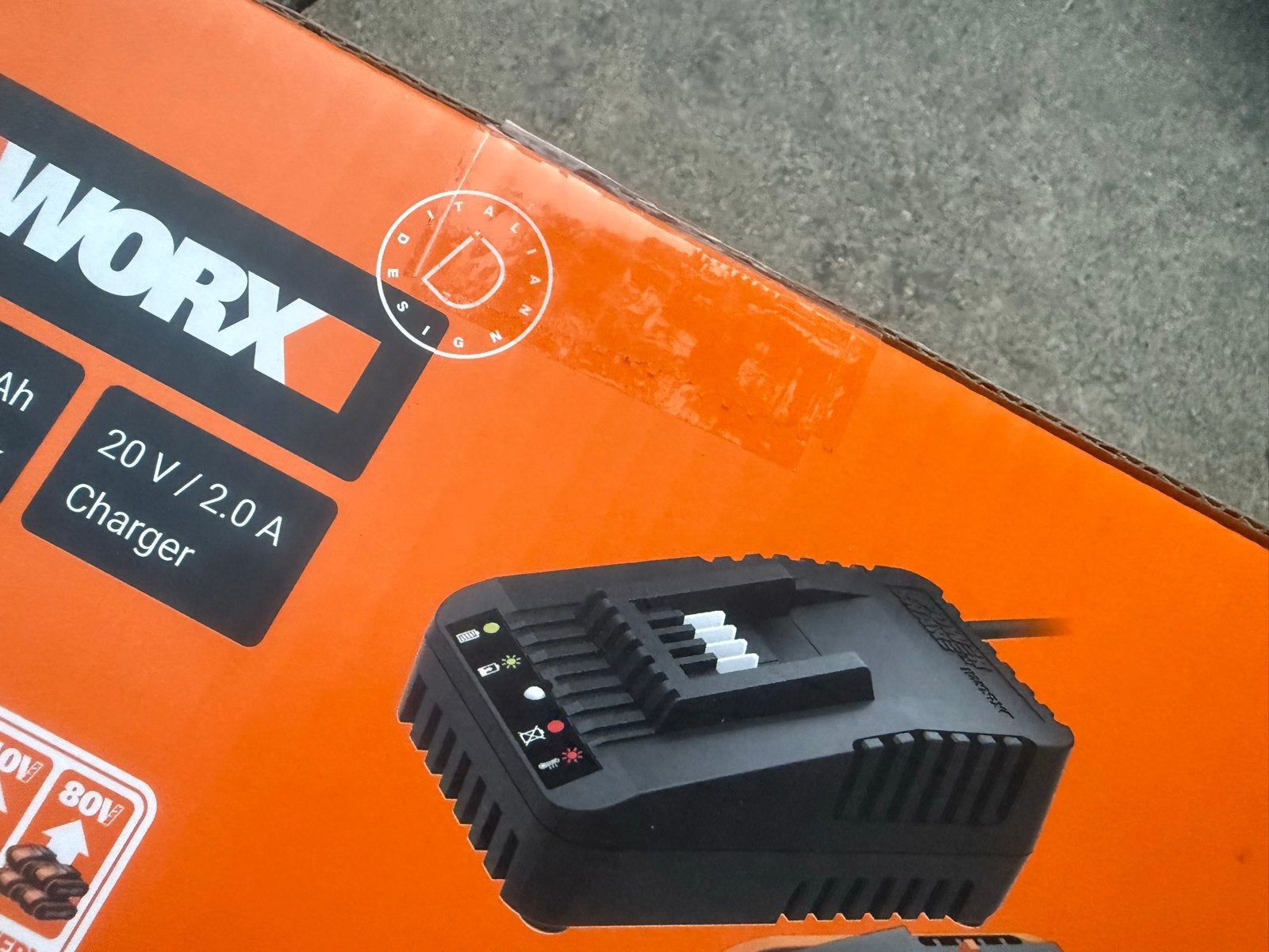 Worx WA3880 Oplader 20V/2.0A voor PowerShare Accu's, Ophalen of Verzenden, Nieuw, Overige typen