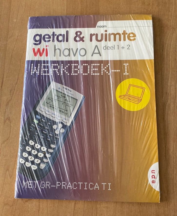 Nieuw Werkboek getal & ruimte wi havo A deel 1 en 2, Boeken, Ophalen of Verzenden, Nieuw, Overige onderwerpen