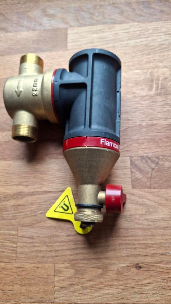 Flamco Smart vuilafscheider 22mm, Ophalen of Verzenden, Nieuw, Koper, Overige typen