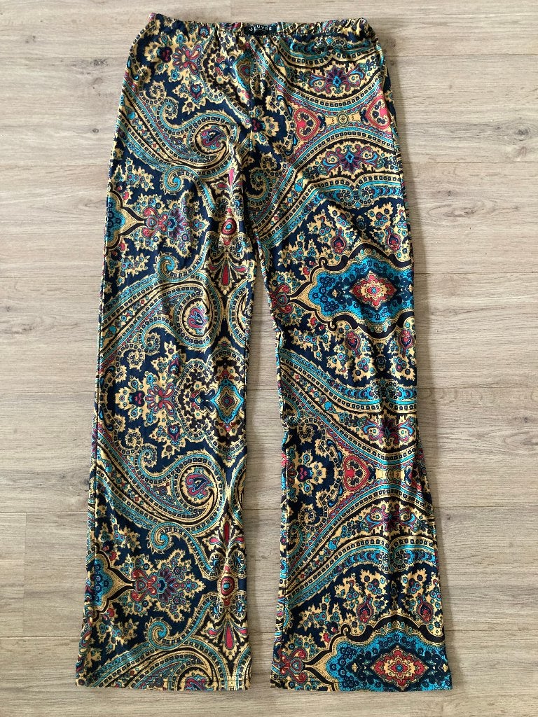 Kleurig soepel vallende broek - Oeuvre, Kleding | Dames, Maat 38/40 (M), Oeuvre, Overige kleuren, Ophalen of Verzenden