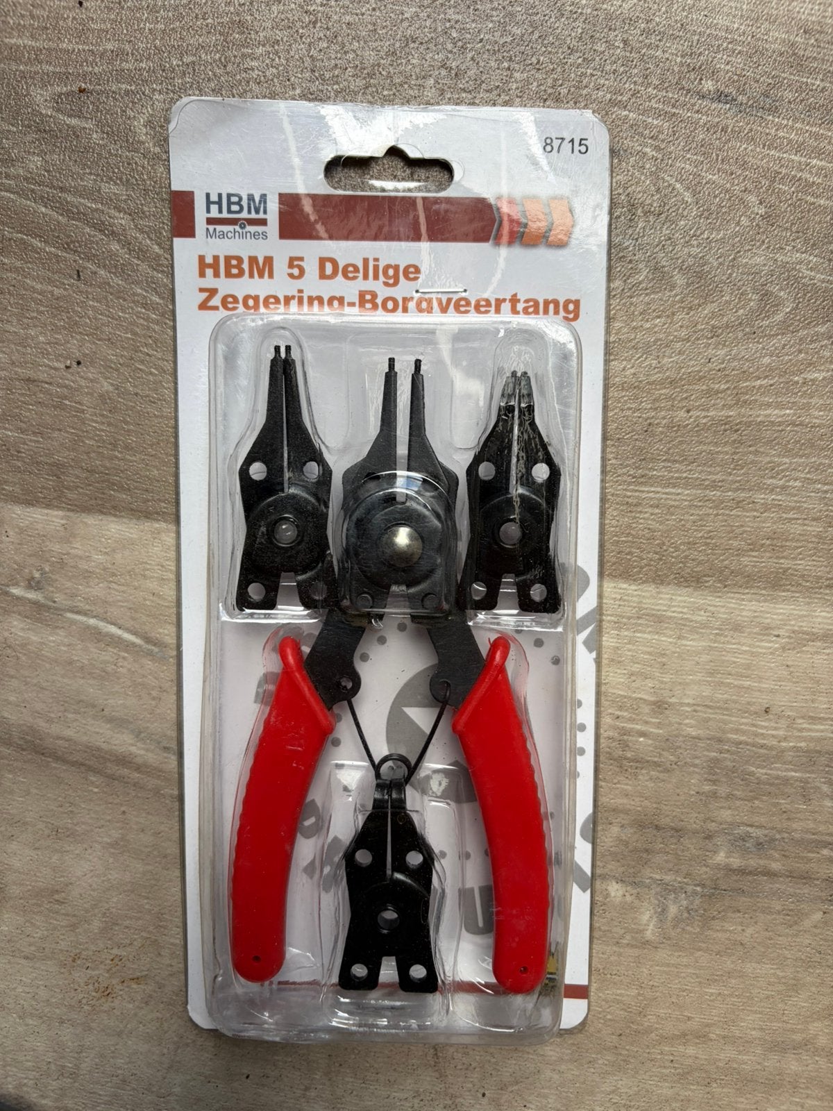 HBM 5 Delige Seegerringtang, Borgveertang, Ophalen of Verzenden, Zo goed als nieuw