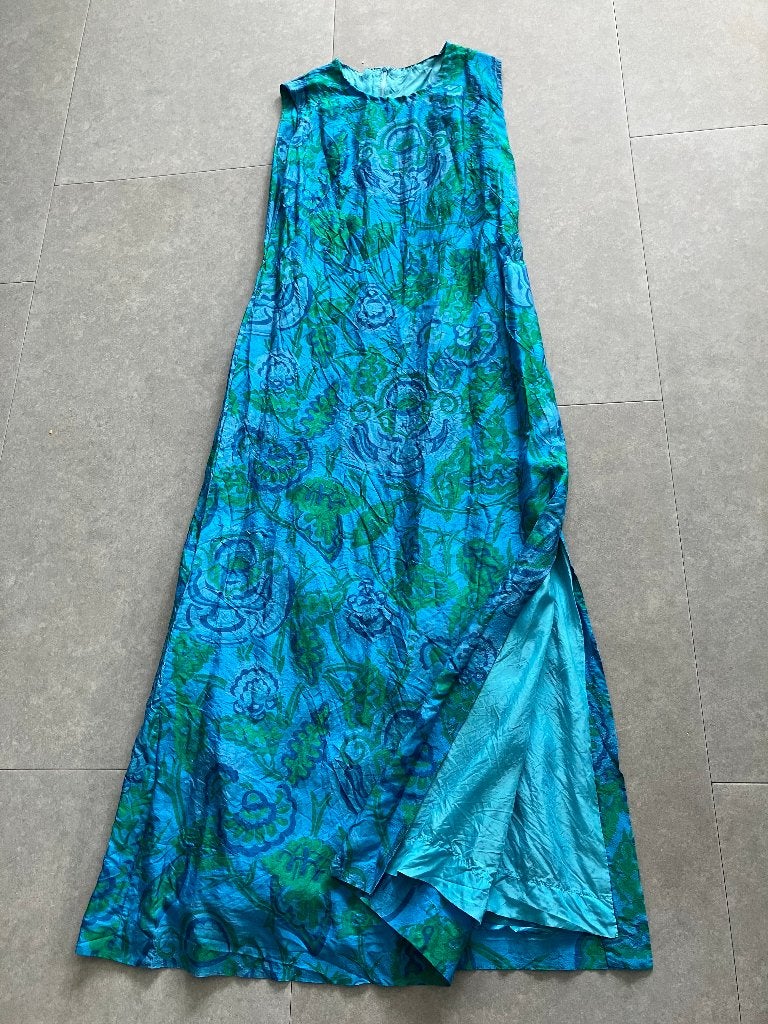 Mooie avond (-zomer)jurk, maat 38, Kleding | Dames, Maat 38/40 (M), Blauw, Nieuw, Ophalen of Verzenden