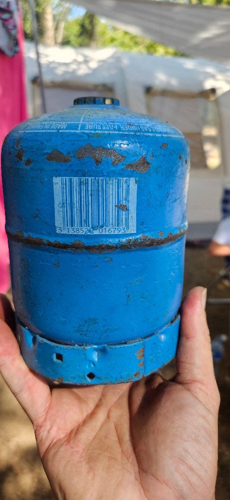 Campinggaz 901 gasfles leeg ruil fles lege fles camping gaz, Caravans en Kamperen, Kampeeraccessoires, Ophalen of Verzenden, Gebruikt