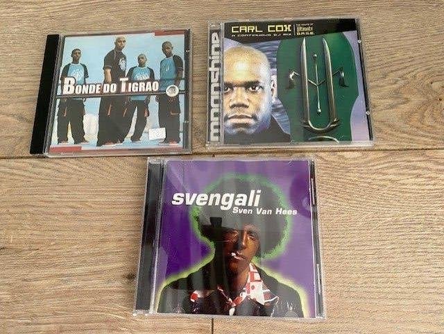 3 CD's  Bonde do Tigrao .Carl Cox, Svengali, Ophalen, Gebruikt, Overige genres