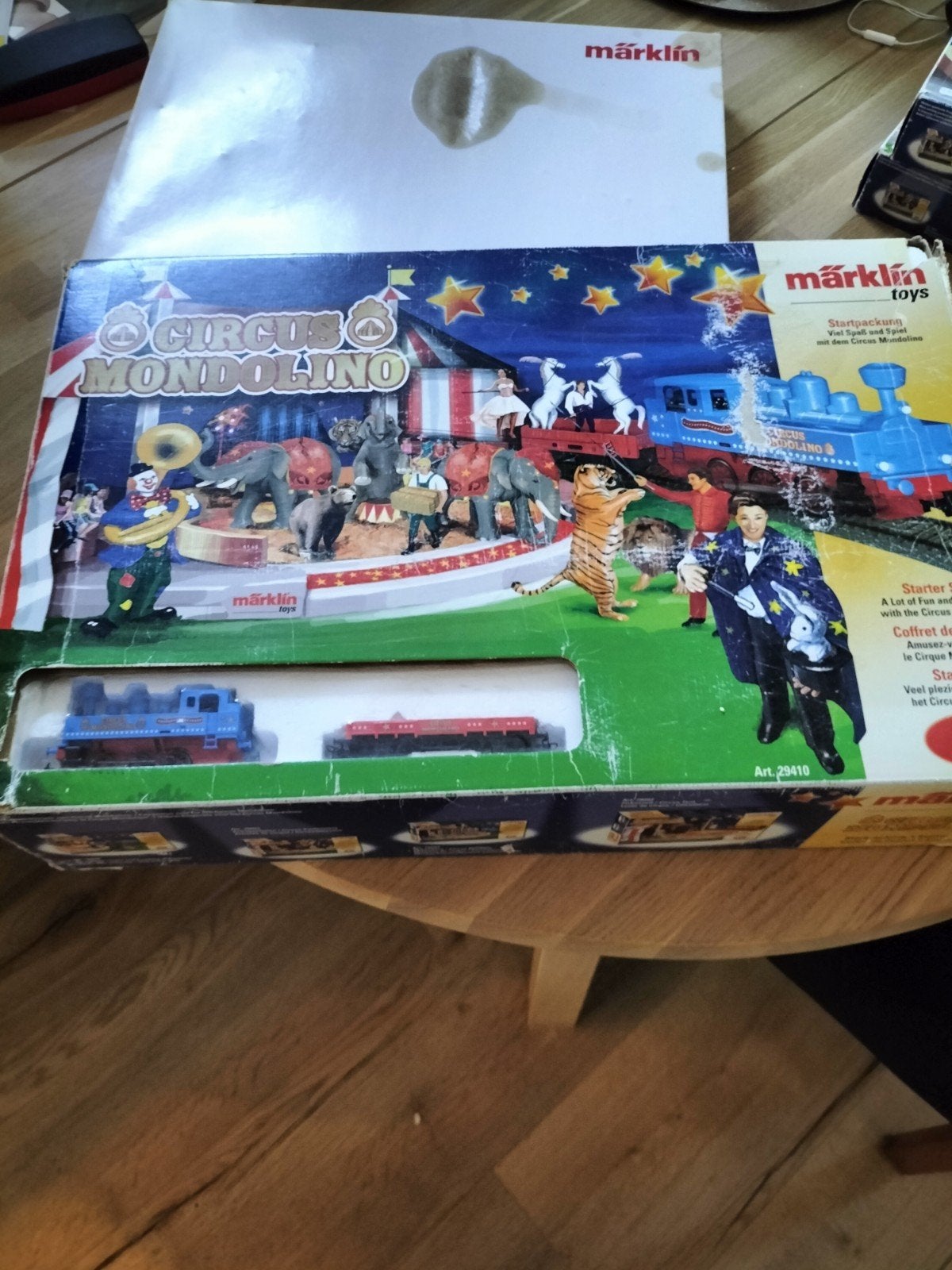 Märklin Circus Mondolino Treinset met Extra' delta digitaal, Hobby en Vrije tijd, Ophalen, Wisselstroom, Märklin, Gebruikt