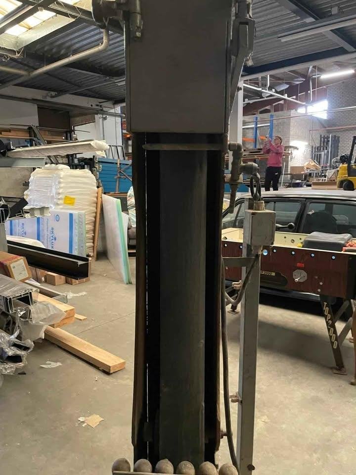Schuurmachine, Ophalen, Gebruikt, 1200 watt of meer, Bandschuurmachine