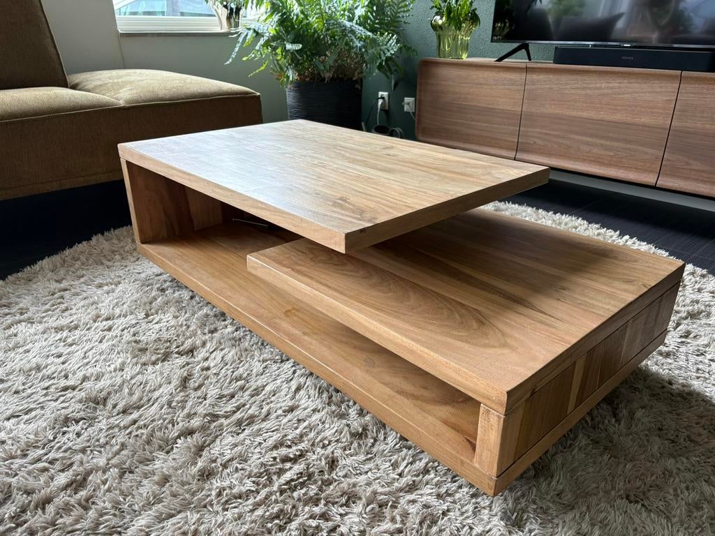Salontafel XOOON, Ophalen, 100 tot 150 cm, 50 tot 100 cm, Zo goed als nieuw