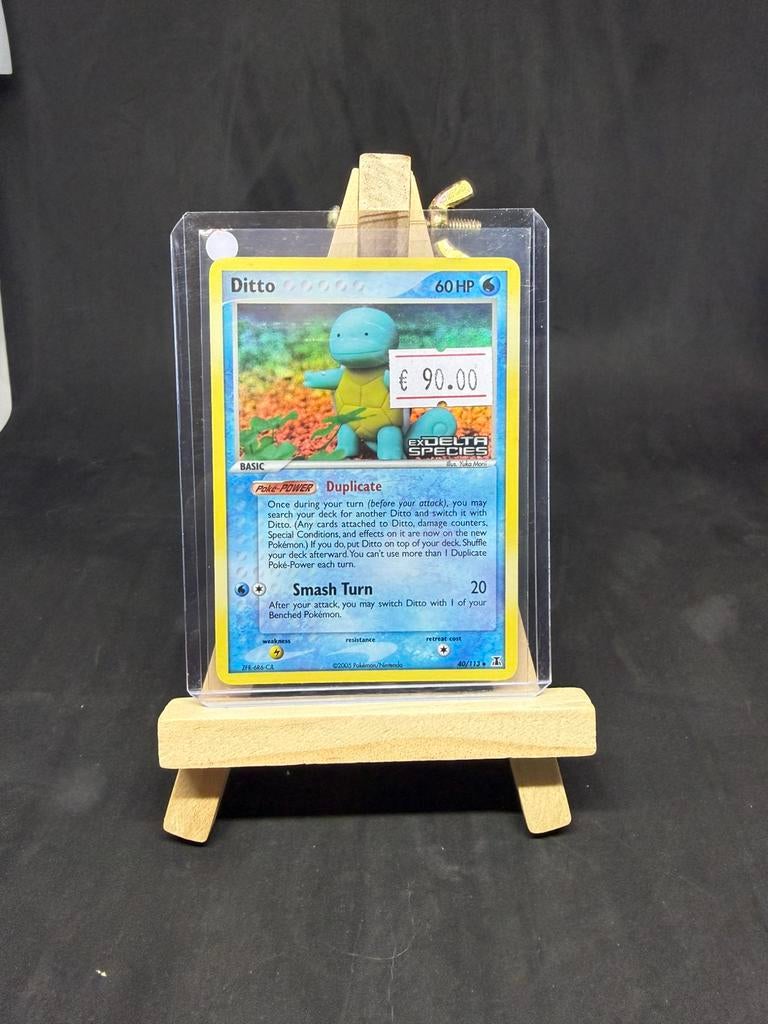 Ditto 40/113 reverse holo nm-/gd+, Ophalen of Verzenden, Zo goed als nieuw