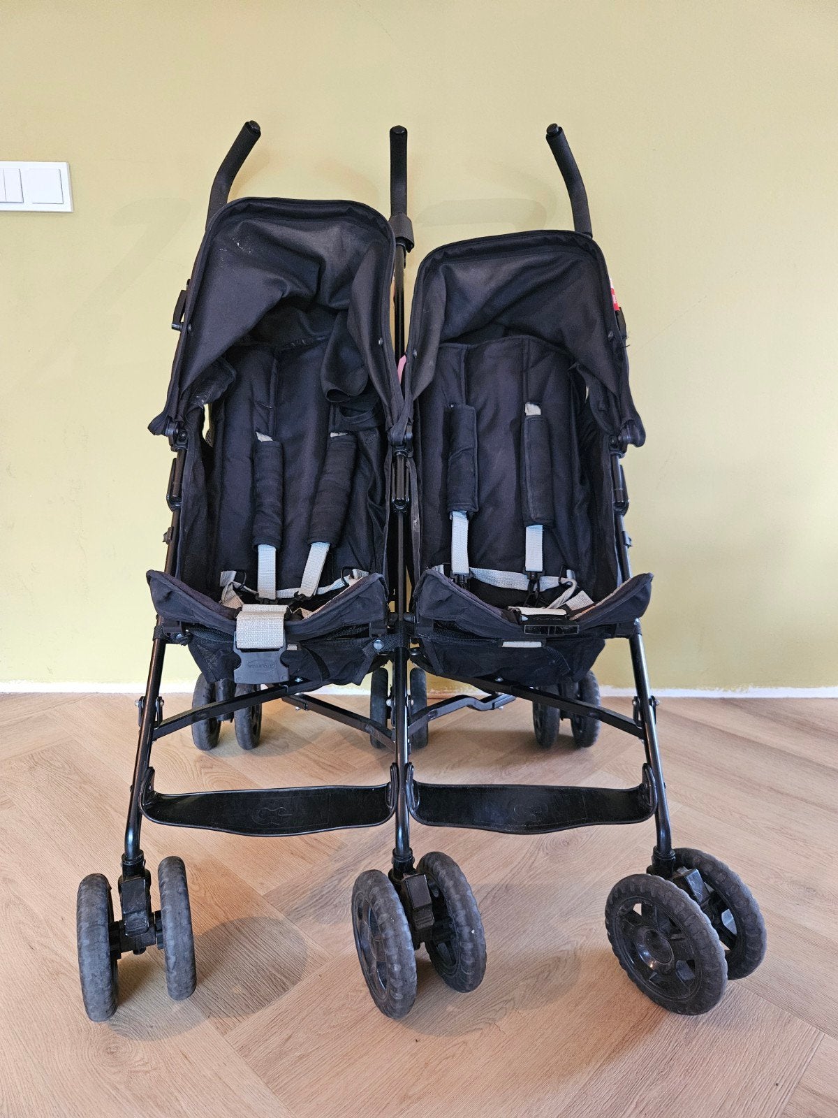 Koelstra Duobuggy - voor tweelingen of twee jonge kindjes, Gebruikt, Duowagen, Ophalen, Kinderwagen