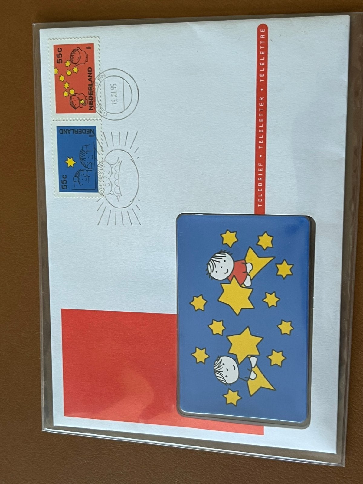 Telebrief Dick Bruna 1995, Ophalen, Nederland