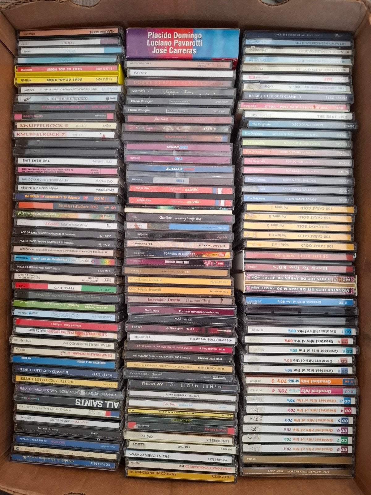 ca. 140-150  CD's: Pop, Rock & meer, Cd's en Dvd's, Gebruikt, Pop, Ophalen of Verzenden, Inclusief doosje