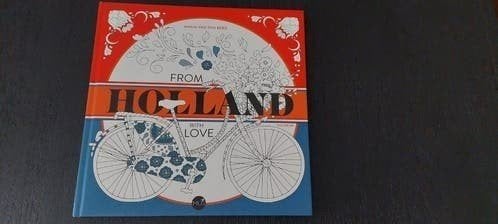 VOLWASSENEN KLEURBOEK HOLLAND-SE PLATEN, Ophalen of Verzenden, Nieuw, Papier, Schets- of Tekenboek