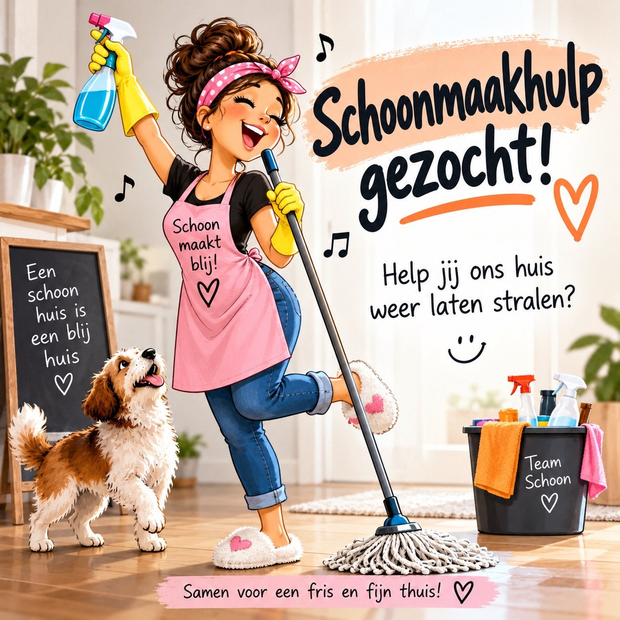Gezocht: Betrouwbare huishoudelijke hulp, Diensten en Vakmensen, Schoonmaken