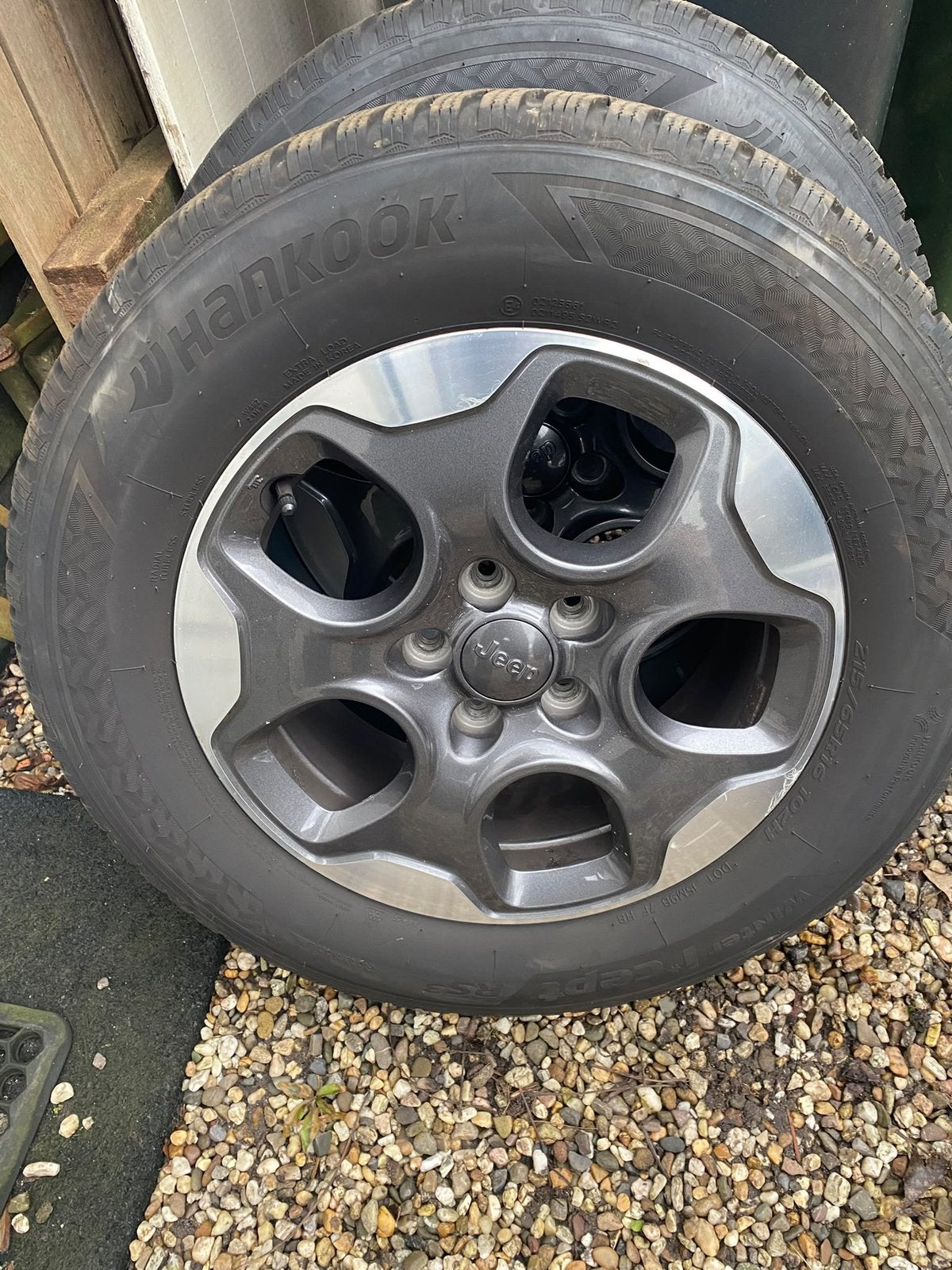 Jeep Renegade originele velgen, winterbanden. 215-65-R16 ., Auto-onderdelen, 215 mm, Banden en Velgen, Winterbanden, Ophalen