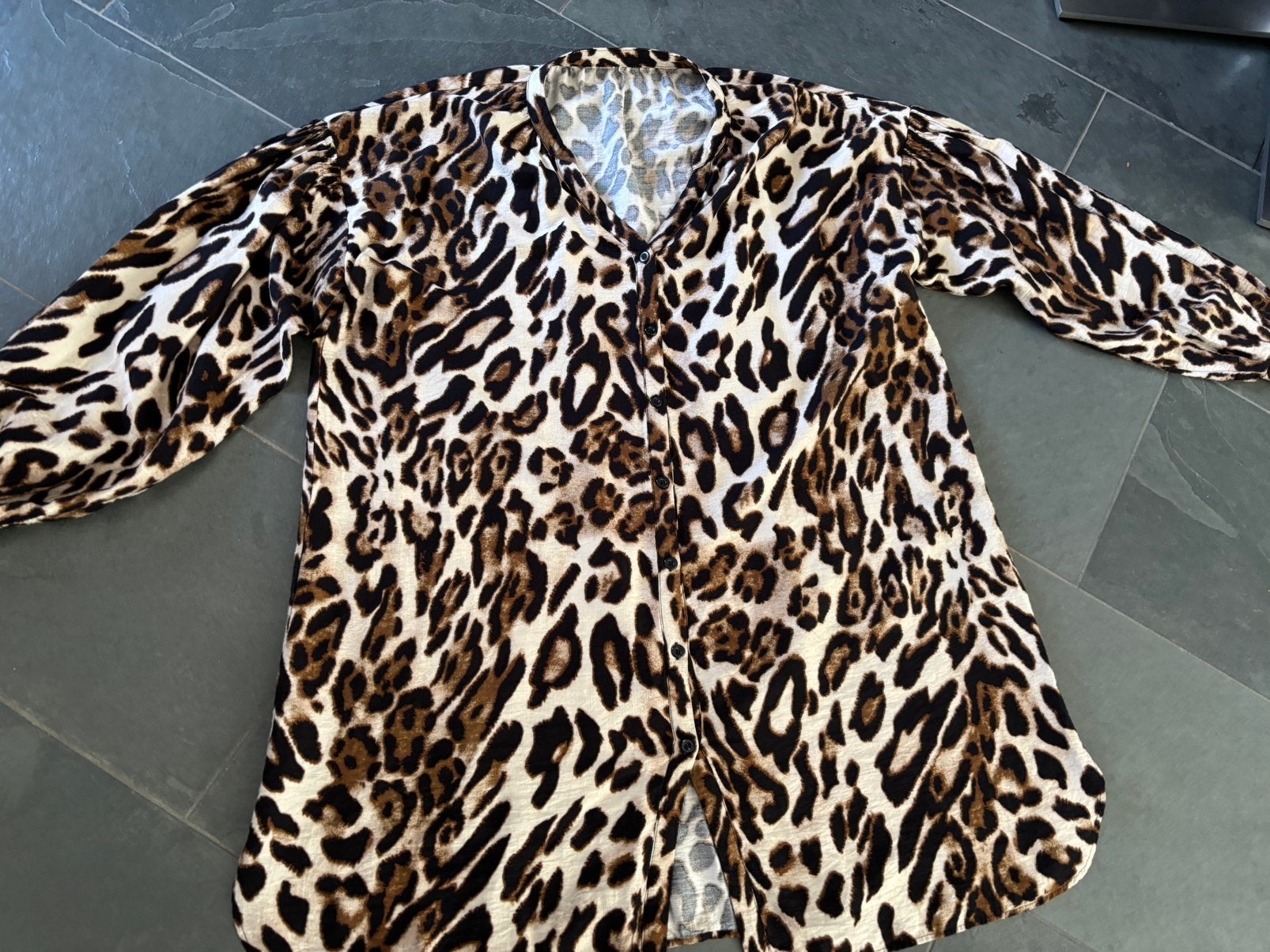 Exxcellent Tuniek/ blouse maat 48, Kleding | Dames, Ophalen of Verzenden, Zo goed als nieuw, Bruin, Blouse of Tuniek