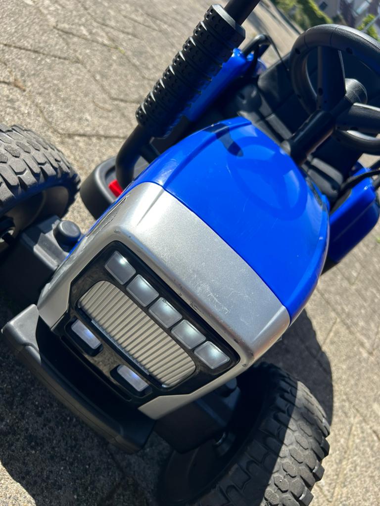 Elektrische kinder tractor, Ophalen